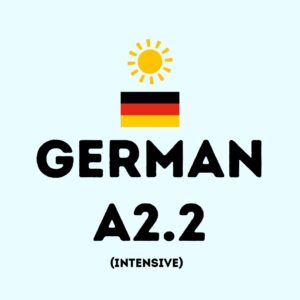 Intensive German A2.2 (Evening)